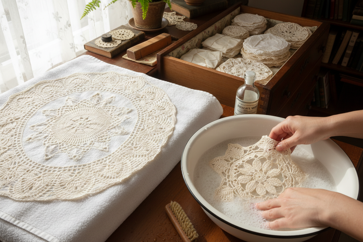 The Ultimate Guide to Caring for Handmade Crochet Doilies