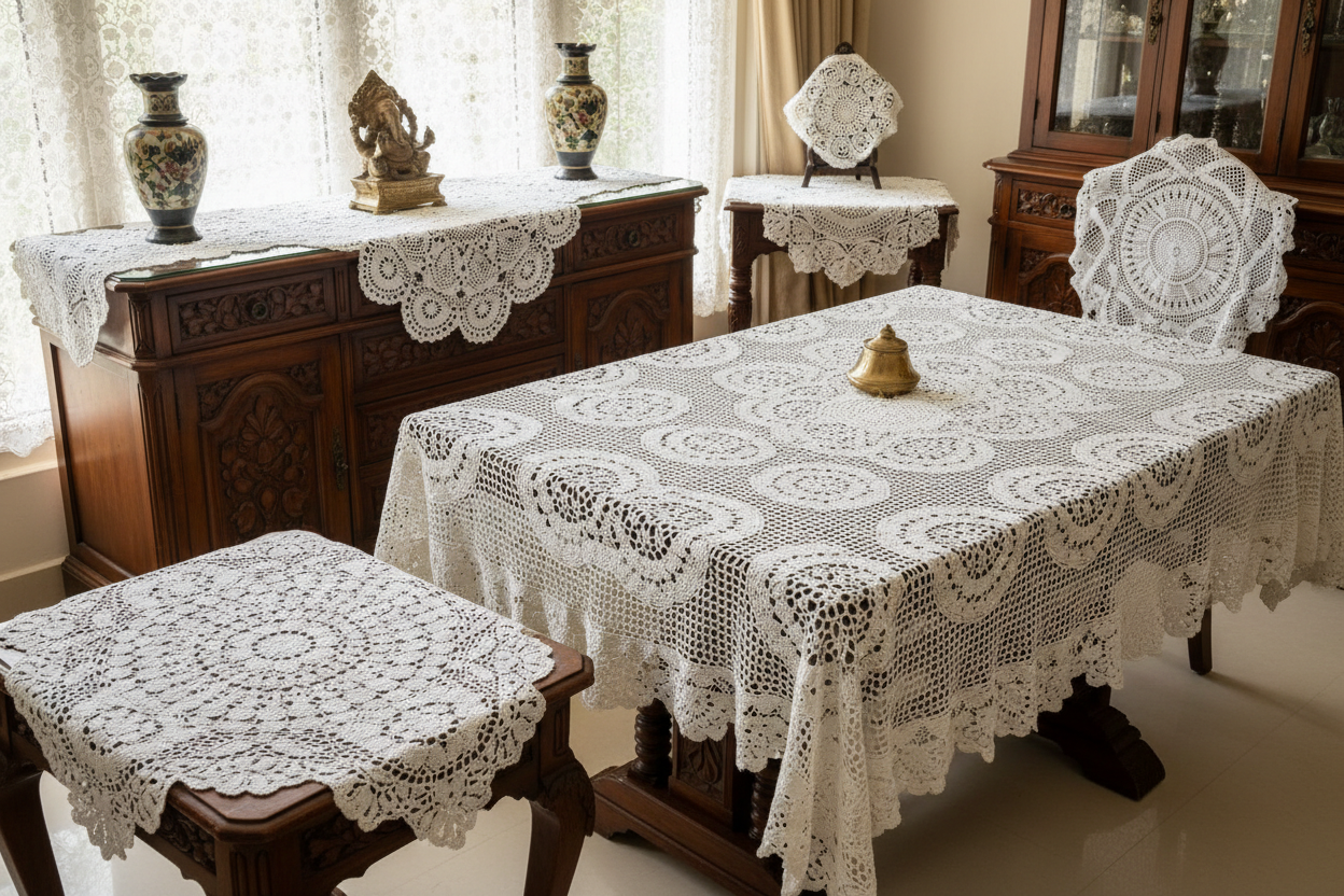 How to Decorate Your Home with Indian Crochet Handicrafts