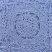 Symmetric Geometric Crochet Pillow (9-Block Design)