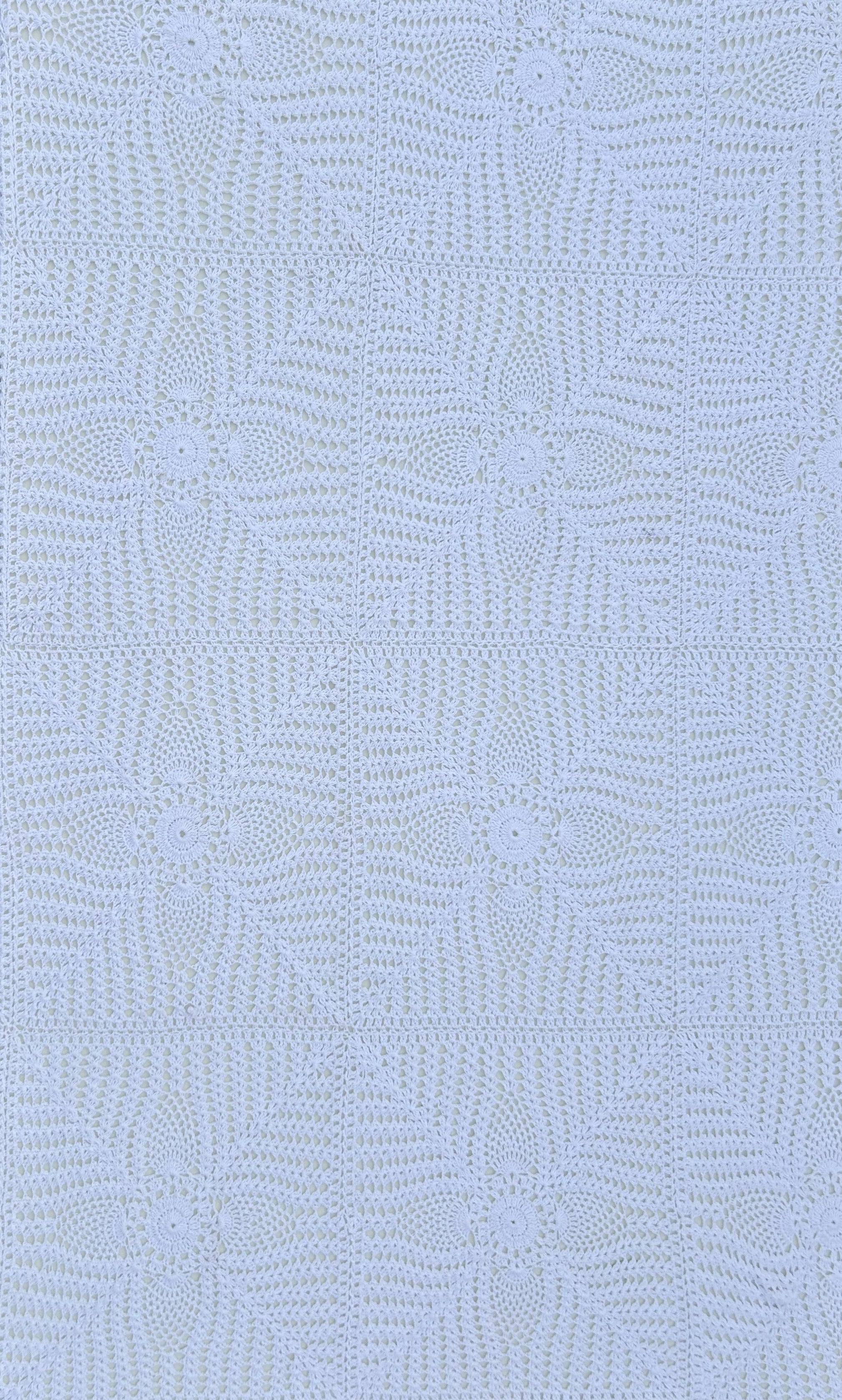 Crochet Tablecloths - White