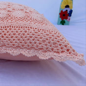 Classic Heirloom Lace Pillow Cover (Handmade)