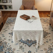 Ivory Lace Crochet Tablecloth (Vintage Wedding Style)