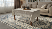 Crochet Tablecloths - Half White