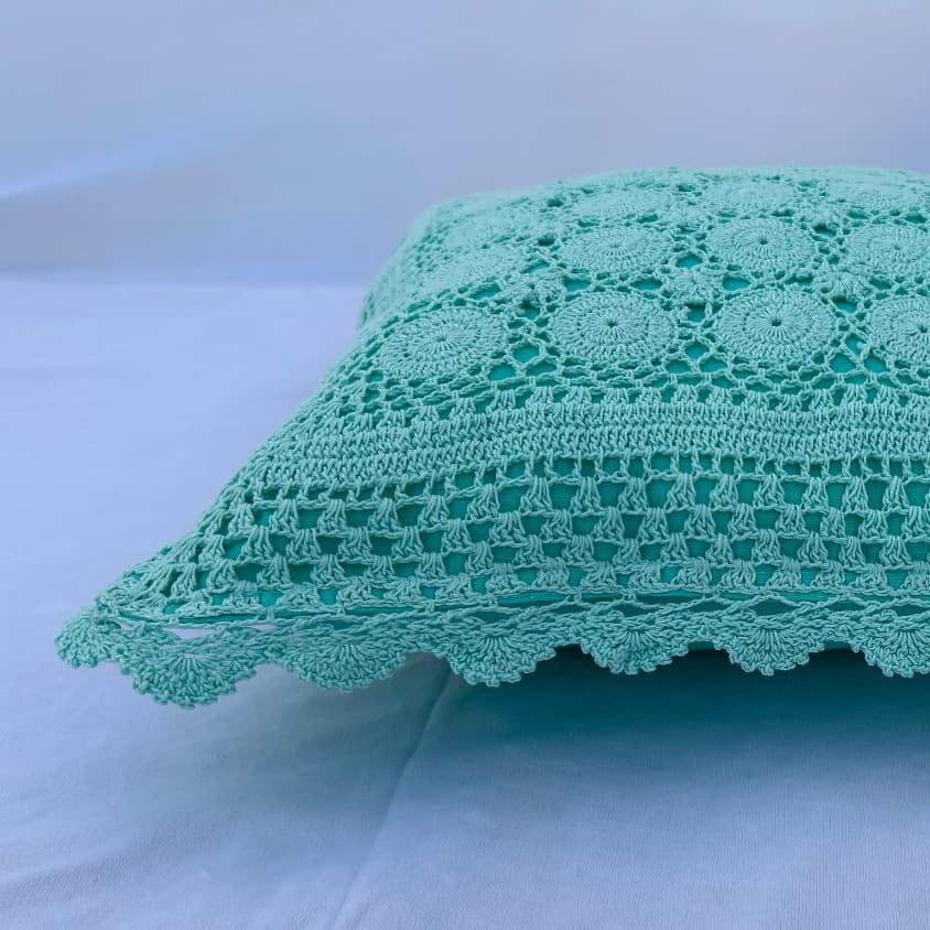 Mandala Boho Cushion Cover (Intricate Lace)