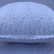 Floral Medallion Crochet Cushion (Boho Chic)