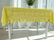 Crochet Tablecloths - Lemmon Yellow