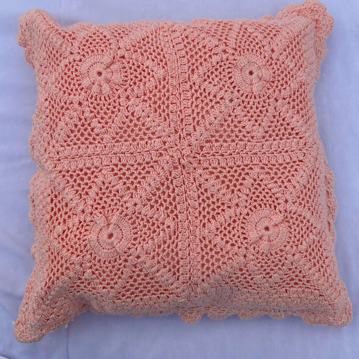 Diamond Lattice Textured Cushion Cover (Boho)