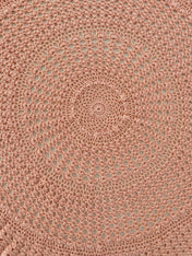 Crochet Doily - Pink