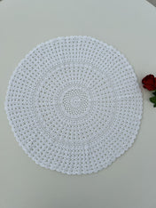 Crochet Doily - White