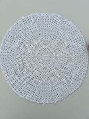 Crochet Doily - White