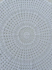 Crochet Doily - White
