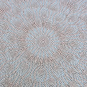 Round Crochet Tabletops - Light Pink