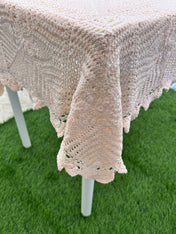 Crochet Tablecloths - Light Pink