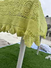 Crochet Tablecloths - Lemmon Yellow