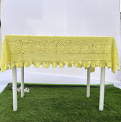 Crochet Tablecloths - Lemmon Yellow
