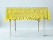 Crochet Tablecloths - Lemmon Yellow