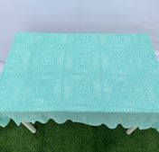 Crochet Tablecloths - Soft Pistachio Mint