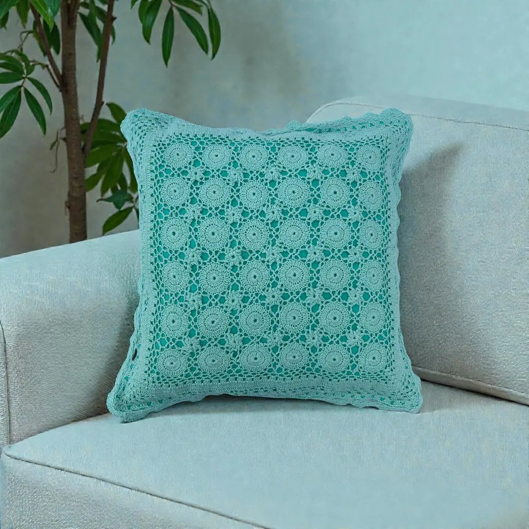 Mandala Boho Cushion Cover (Intricate Lace)