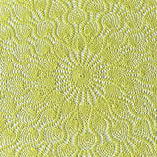 Lemon Yellow Round Lace Table Cloth (Summer Decor)