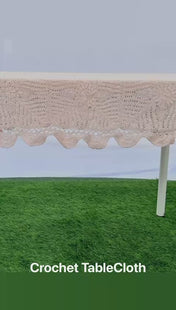 Crochet Tablecloths - Light Pink