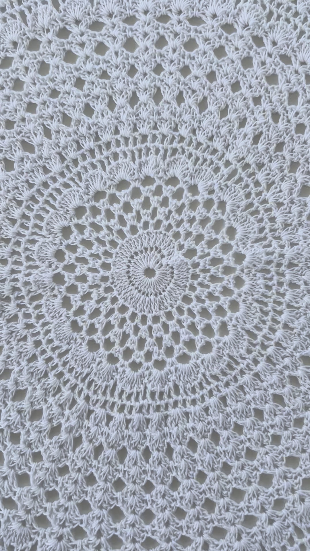 Crochet Doily - White