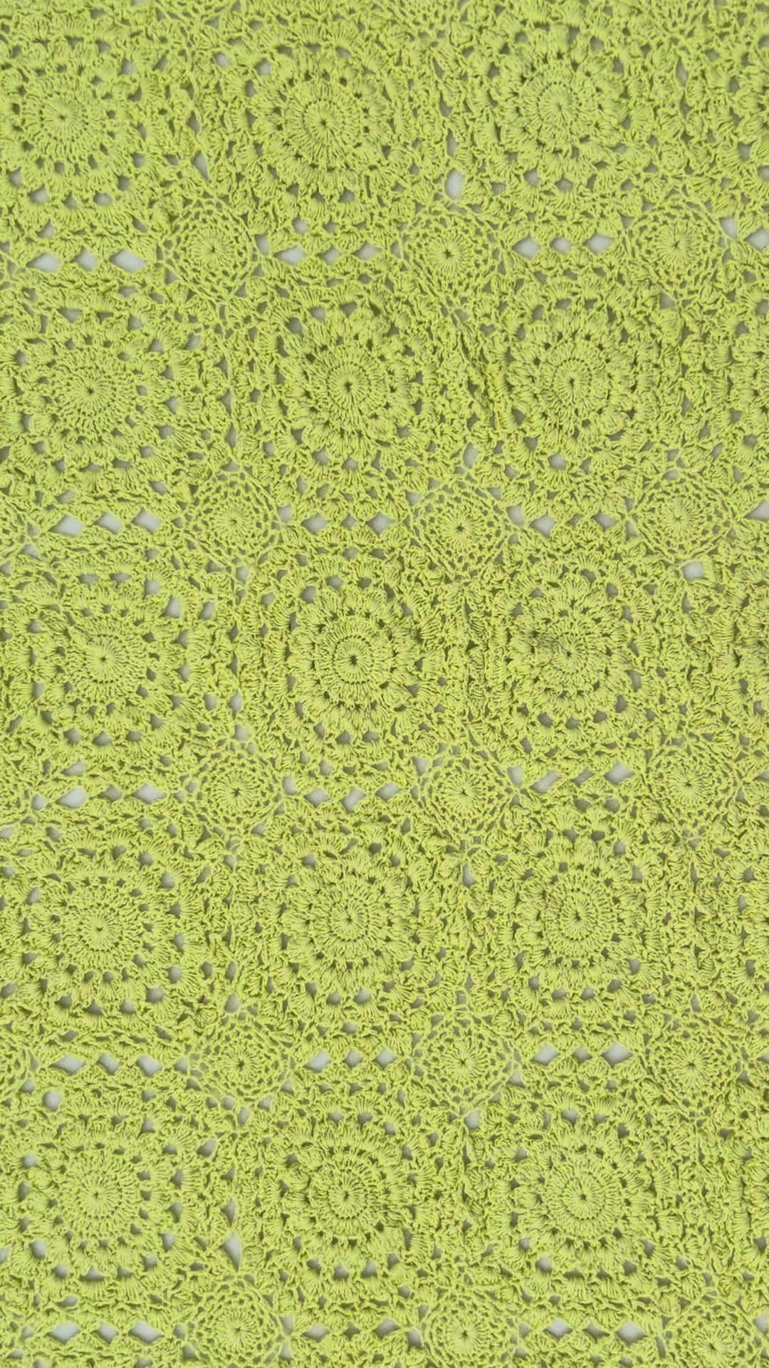 Crochet Tablecloths - Lemmon Yellow