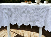 Crochet Tablecloths - White